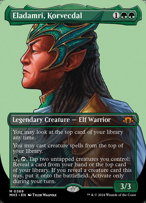 MH3: Eladamri, Korvecdal (Borderless) (Foil)