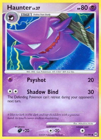 AR: Haunter (42) (Reverse Holofoil)