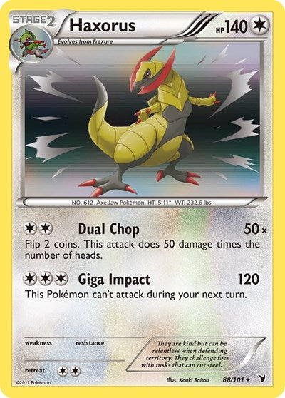 NVI: Haxorus (Holofoil)
