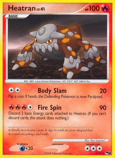 POP: Heatran (Holofoil)