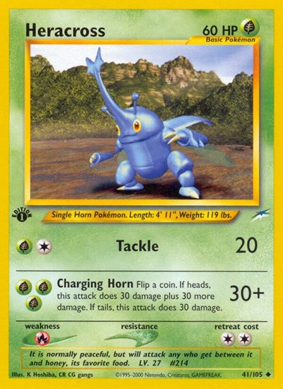 N4: Heracross (1st Edition)