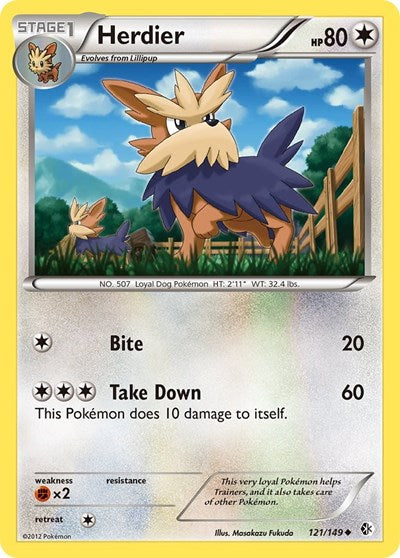 BCR: Herdier (Reverse Holofoil)