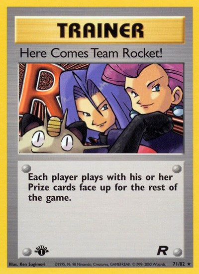 TR: Here Comes Team Rocket! (71) (1st Edition)