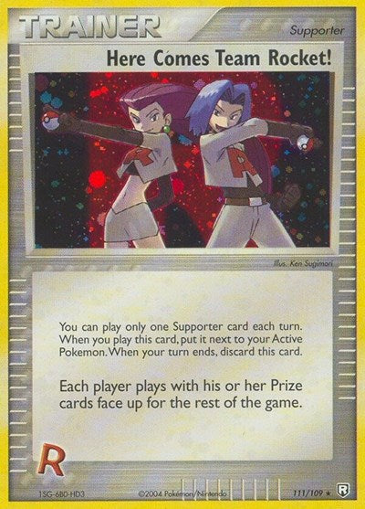RR: Here Comes Team Rocket! (Holofoil)