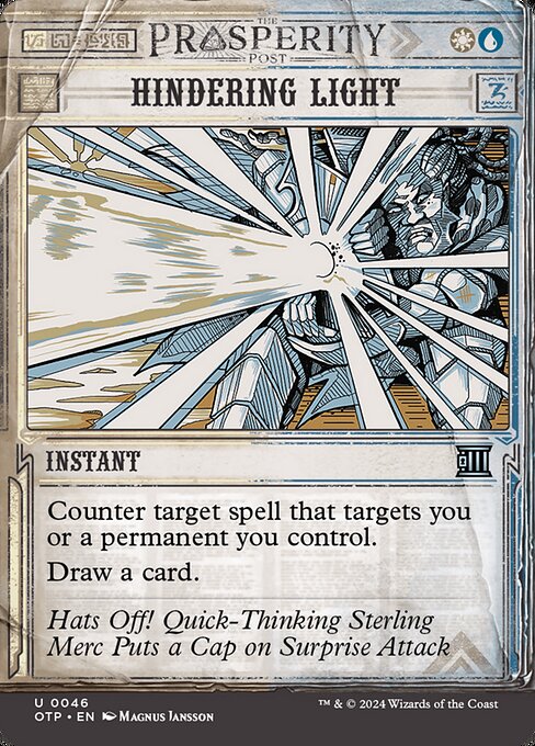 OTP: Hindering Light (Foil)