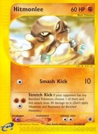 EX: Hitmonlee (Reverse Holofoil)
