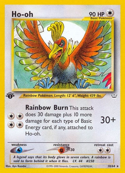 N3: Ho-oh (18) (1st Edition)