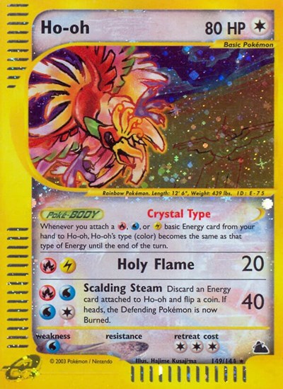 SK: Ho-oh (Reverse Holofoil)