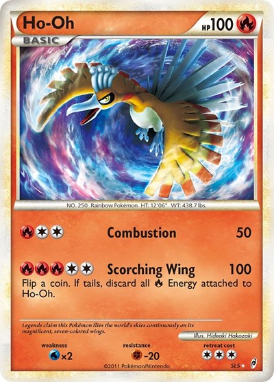 CL: Ho-Oh (Shiny) (Holofoil)