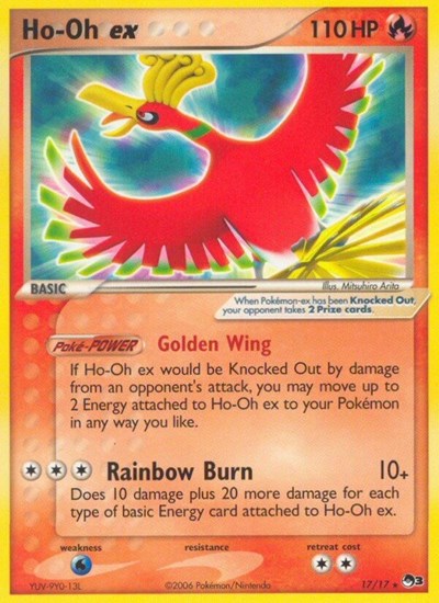 POP: Ho-Oh ex (Non-Holo)