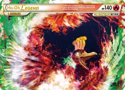 HS: Ho-Oh Legend (Top) (Holofoil)