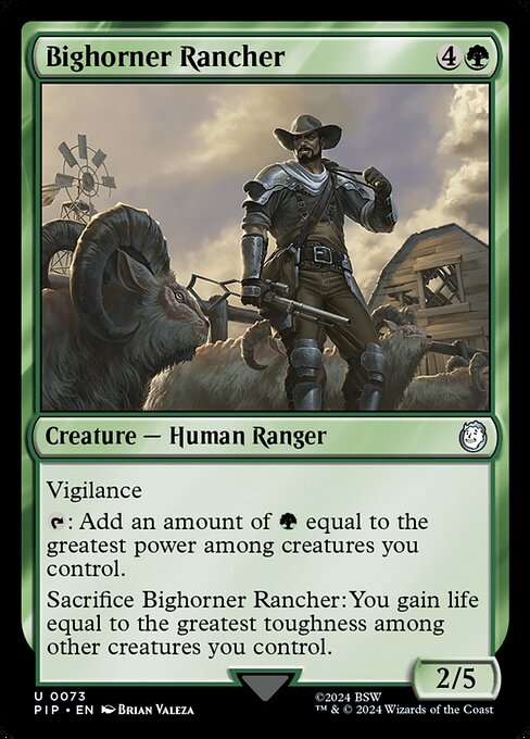 PIP: Bighorner Rancher