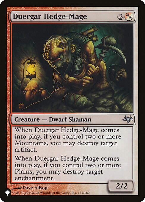 PLST: Duergar Hedge-Mage