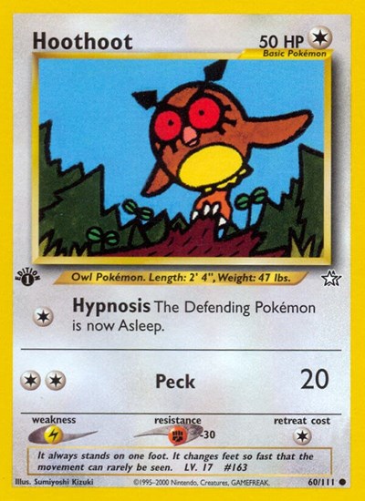 N1: Hoothoot (1st Edition)