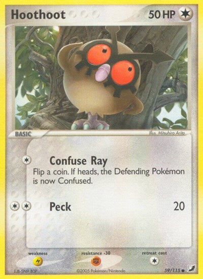 UF: Hoothoot (Reverse Holofoil)