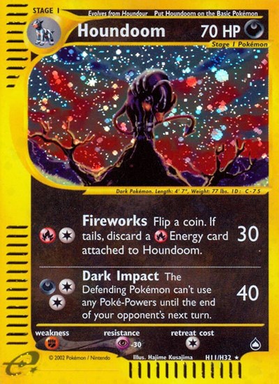 AQ: Houndoom (H11) (Holofoil)