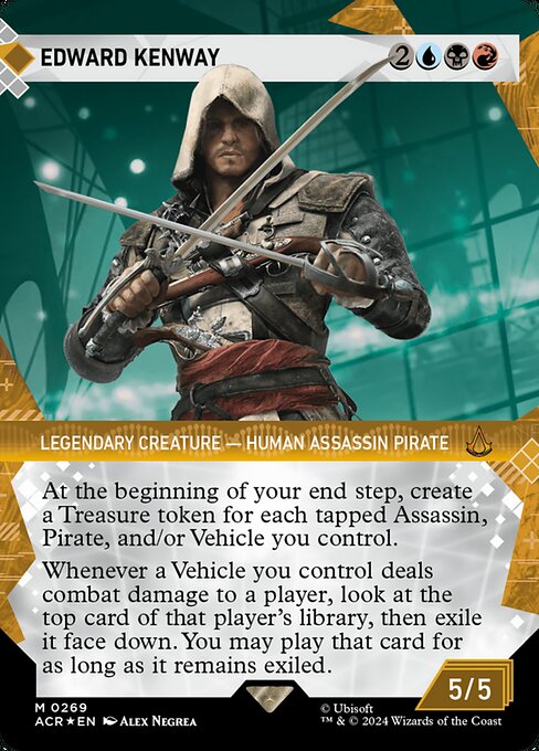 ACR: Edward Kenway (Showcase) (Textured Foil)