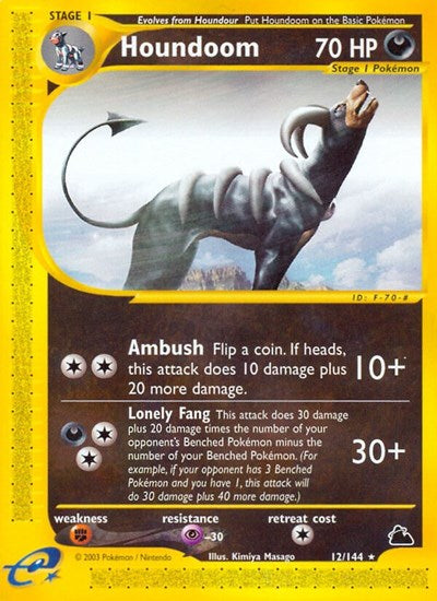 SK: Houndoom (12) (Reverse Holofoil)