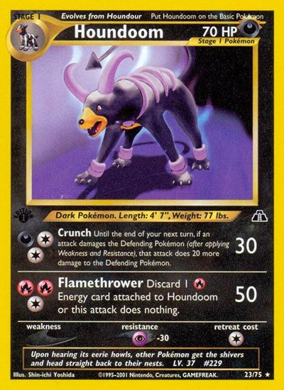 N2: Houndoom (23) (1st Edition)