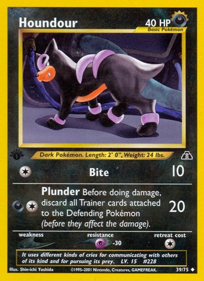 N2: Houndour (39) (1st Edition)