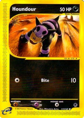 EX: Houndour (Reverse Holofoil)