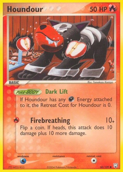 RR: Houndour - 060/109 (Reverse Holofoil)
