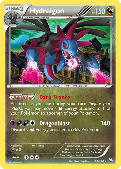 DRX: Hydreigon (97) (Holofoil)