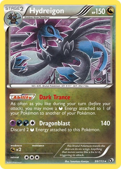 LTR: Hydreigon (Reverse Holofoil)