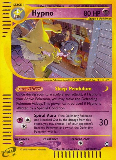 AQ: Hypno (H12) (Holofoil)