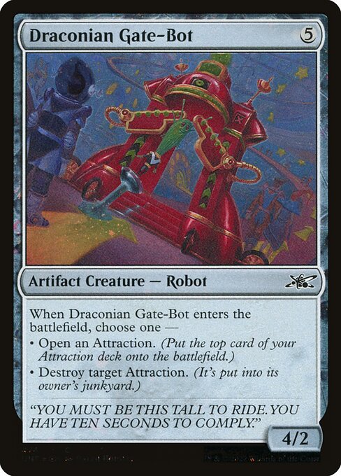 UNF: Draconian Gate-Bot (Galaxy Foil)