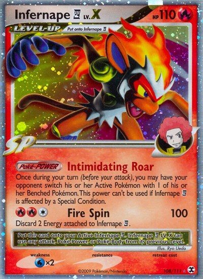 RR: Infernape E4 Lv.X (Holofoil)