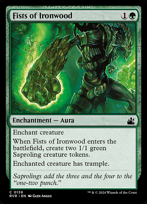 RVR: Fists of Ironwood (Foil)