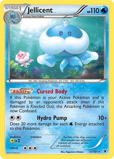 NVI: Jellicent (Reverse Holofoil)