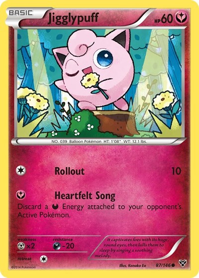 XY: Jigglypuff (87) (Reverse Holofoil)