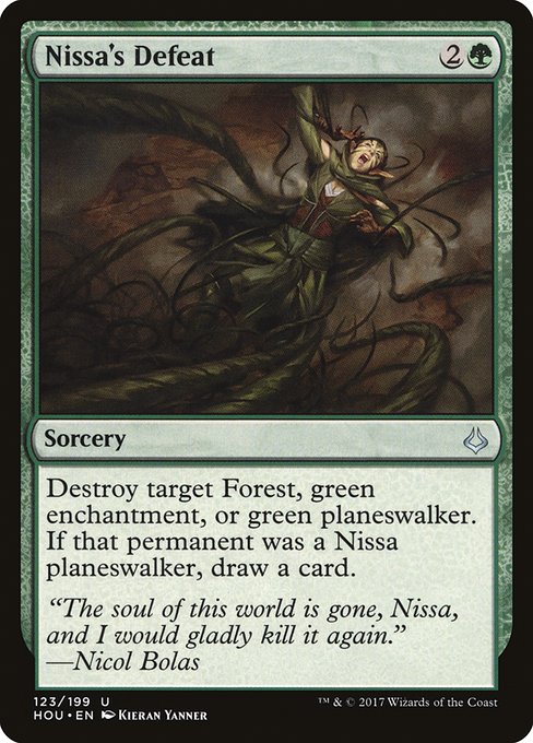 HOU: Nissa's Defeat (Foil)