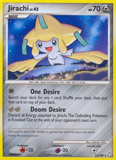 LA: Jirachi (Reverse Holofoil)