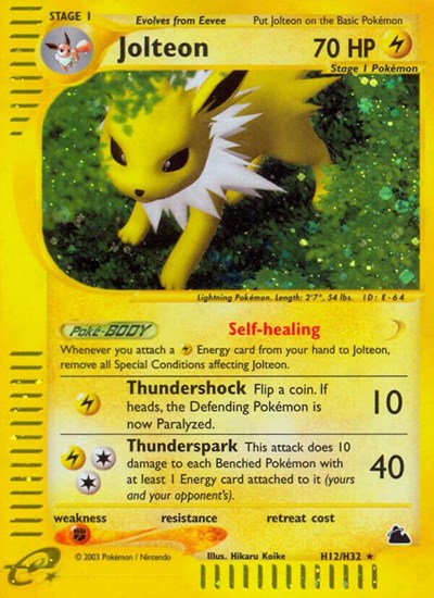 SK: Jolteon (H12) (Holofoil)