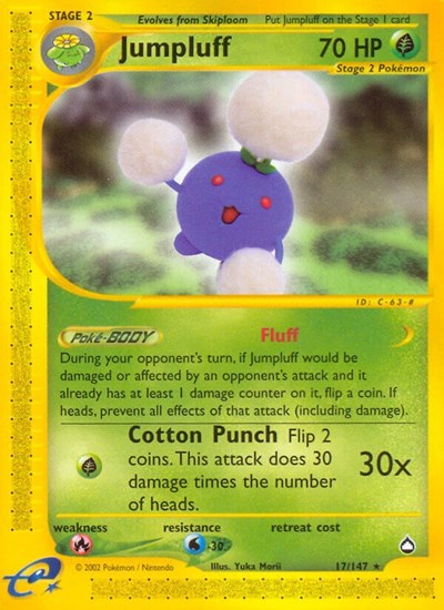 AQ: Jumpluff (Reverse Holofoil)