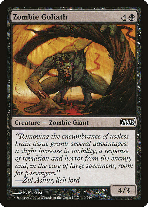 M13: Zombie Goliath
