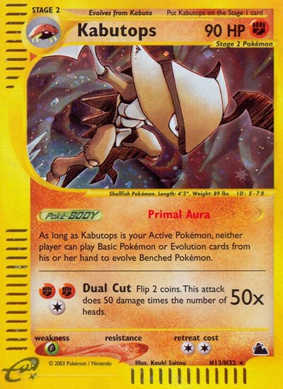 SK: Kabutops (H13) (Holofoil)