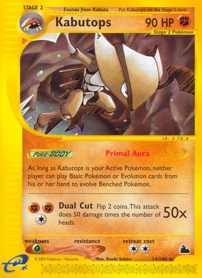 SK: Kabutops (14) (Reverse Holofoil)