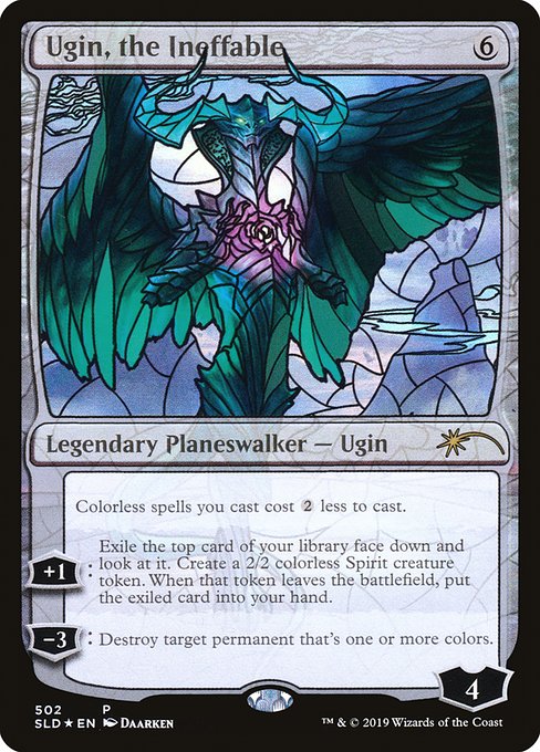 SLD: Ugin, the Ineffable (Stained Glass) (Foil)