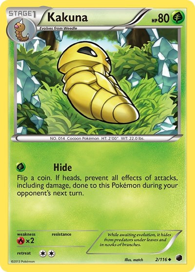 PLF: Kakuna (Reverse Holofoil)