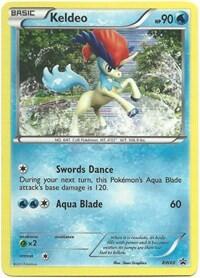 PR: Keldeo - BW60 (Tinsel Holo) (Holofoil)