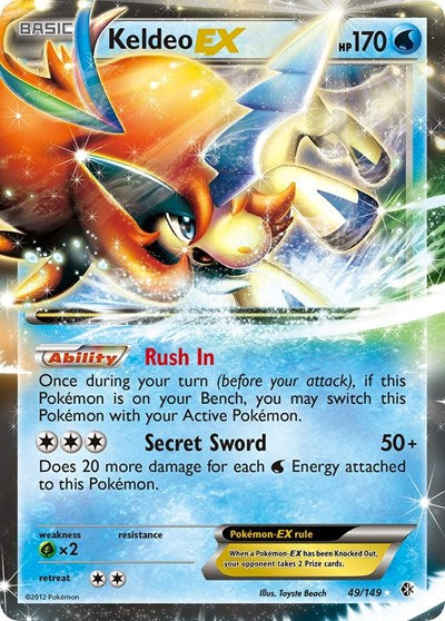 BCR: Keldeo EX (Holofoil)