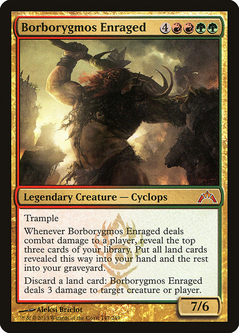 GTC: Borborygmos Enraged (Foil)