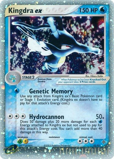 DR: Kingdra ex (Holofoil)