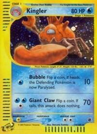 EX: Kingler (15) (Reverse Holofoil)