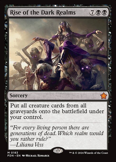 FDN: Rise of the Dark Realms (Foil)