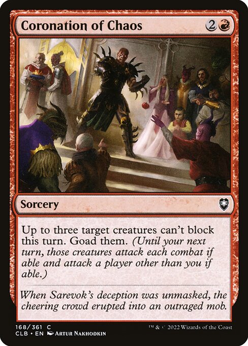 CLB: Coronation of Chaos